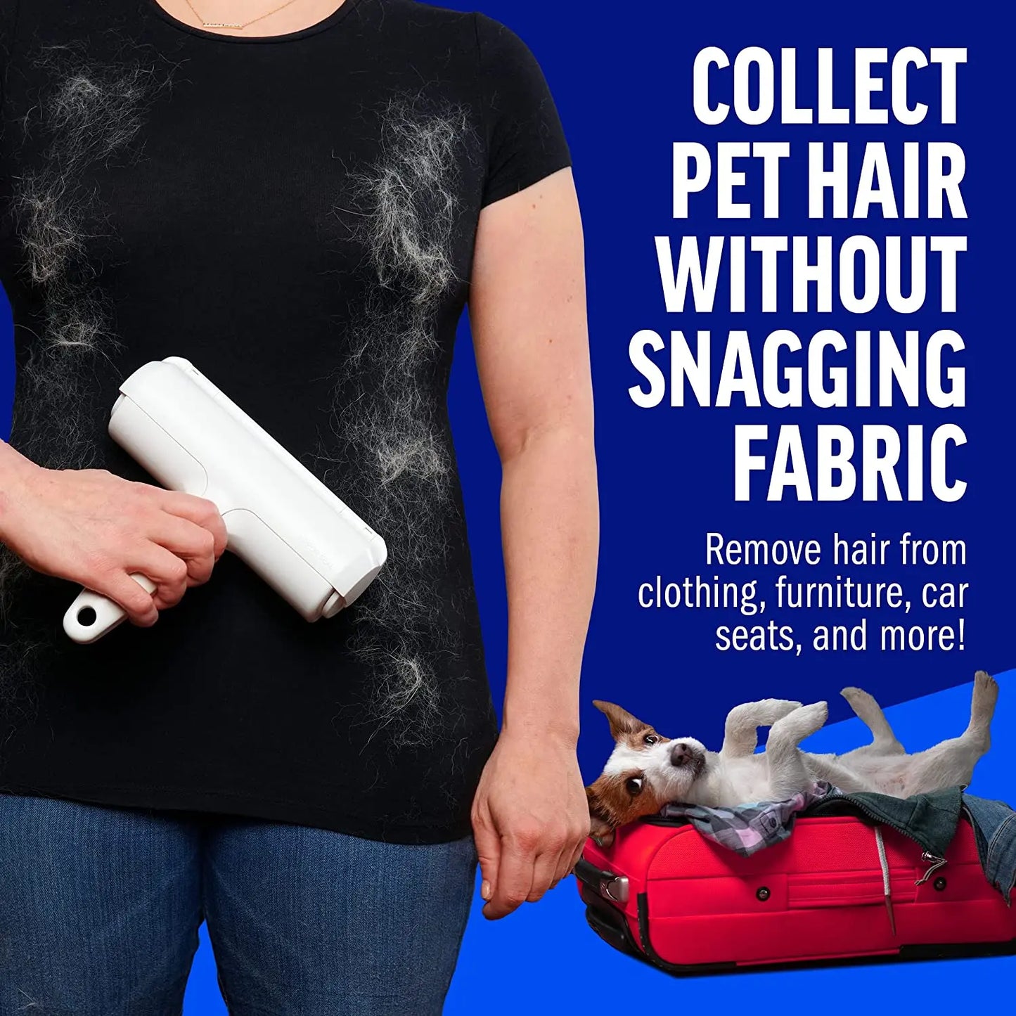 FurSweep™ – Reusable Pet Hair Remover for Dogs & Cats