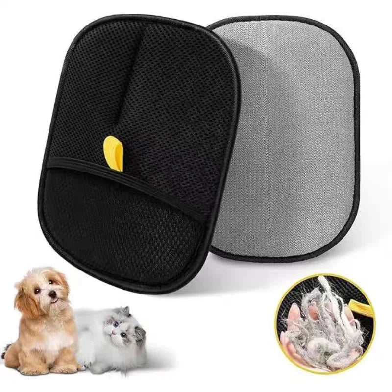 Pet Hair Remover Glove for Dogs & Cats